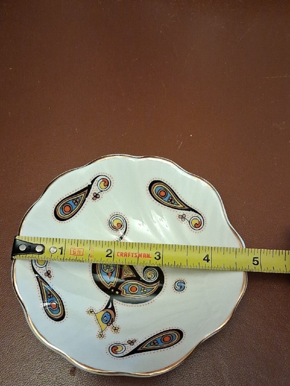 Royal Tara Fine Bone China Trinket Dish Book Of Kells Design - Picture 8 of 8
